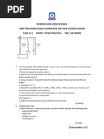 Hooke's Law Practical Experiment Guide | PDF | Force | Experiment