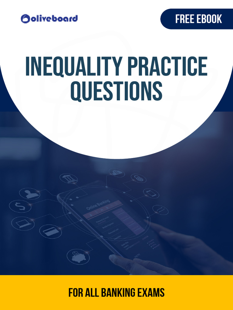 Inequality Practice Questions for Bank Exams | PDF