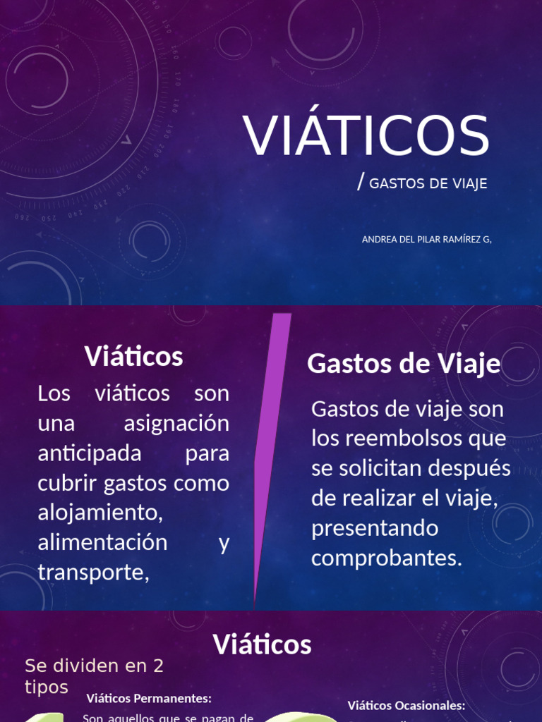 Viáticos | PDF | Salario | Derecho laboral