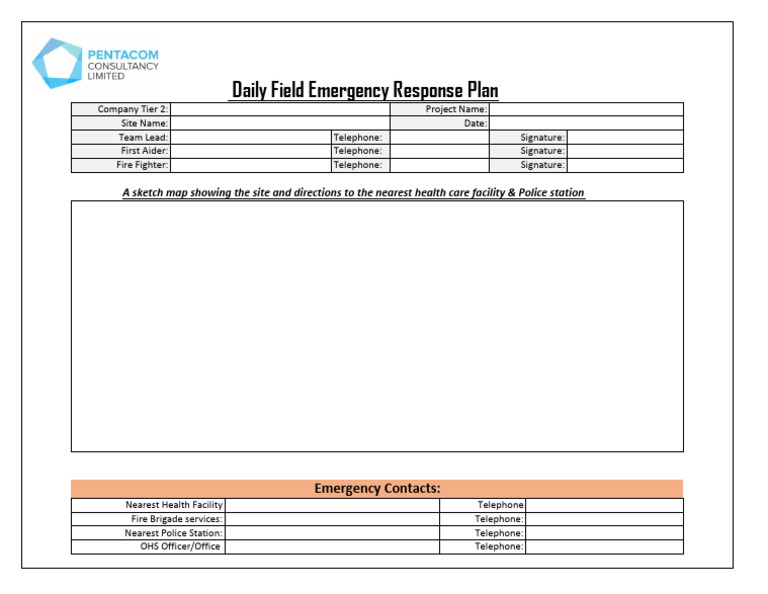 Daily Field Response Plan | PDF