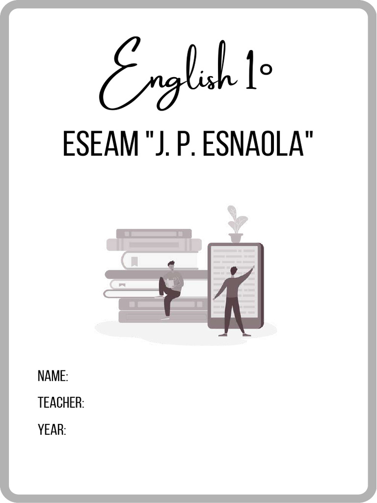 Ingles 1 - Año 2025 | PDF