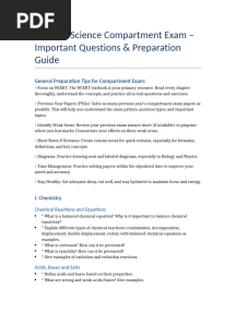 CBSE Class 10 Science Compartment Important Questions (1)