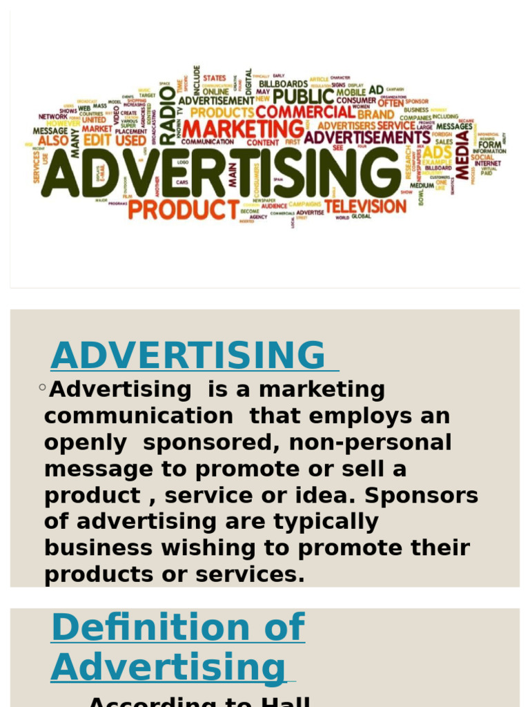 Understanding Advertising Basics | PDF | Advertising | Communication