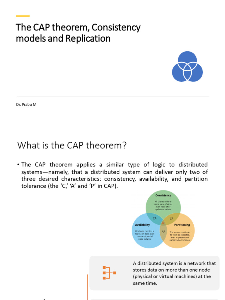 Understanding the CAP Theorem in Cloud Systems | PDF | Replication ...