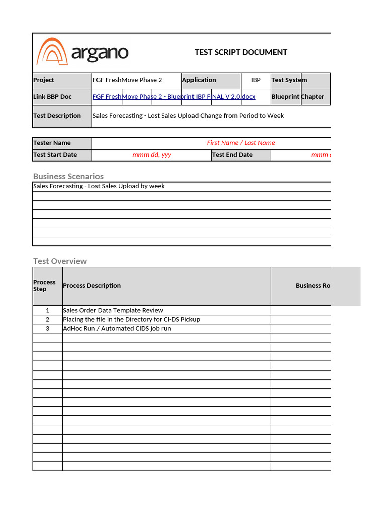 Weekly Lost Sales Upload Testing Guide | PDF | Information Technology ...