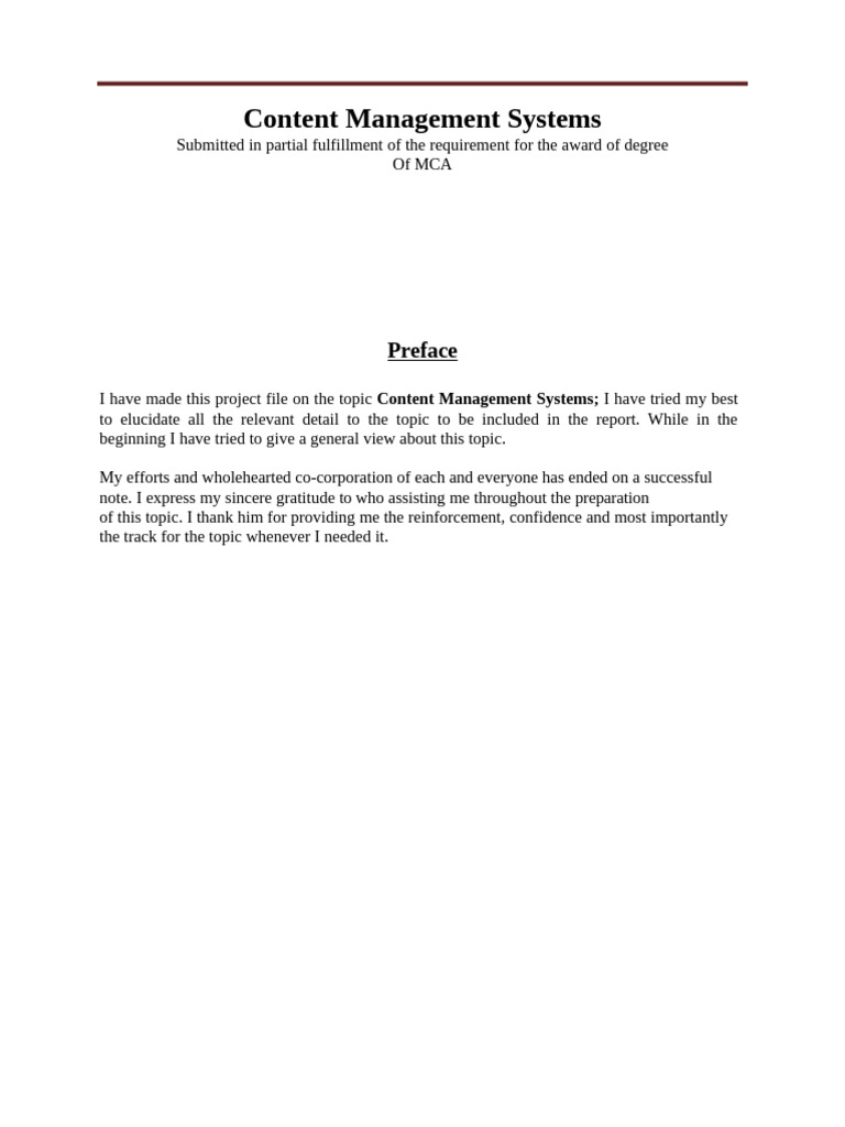 Overview of Content Management Systems | PDF | Websites | World Wide Web