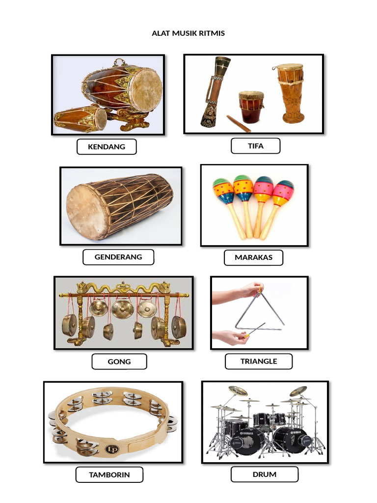 Alat Musik Ritmis | PDF