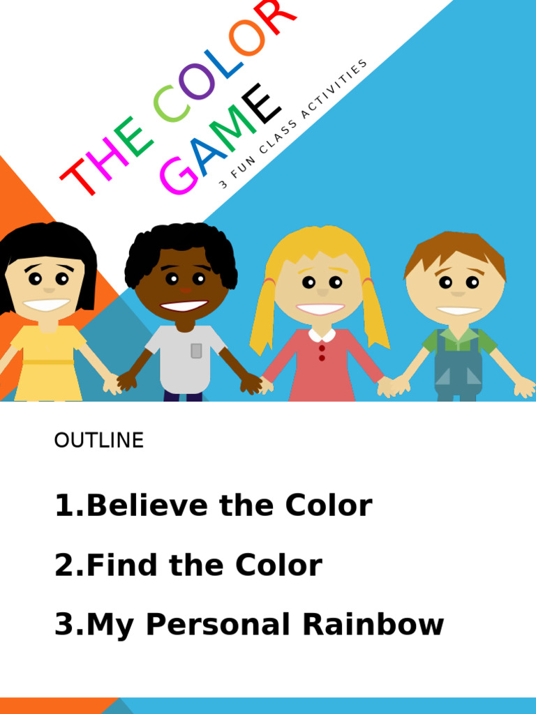 Colors Game | PDF