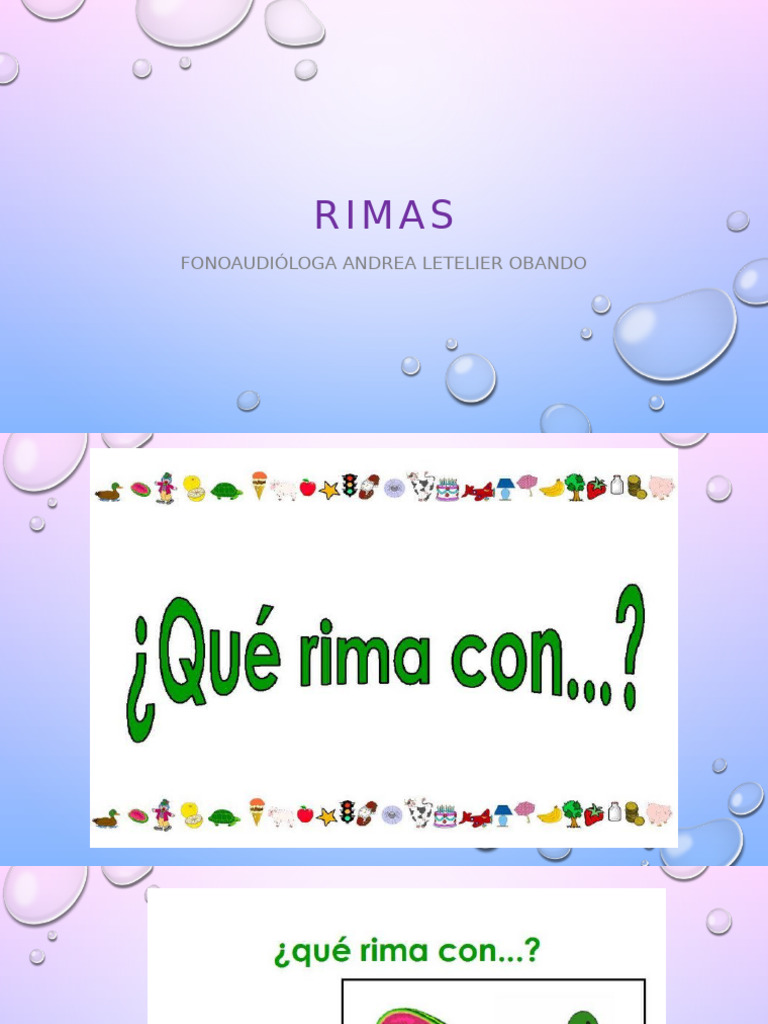 RIMAS ppt | PDF