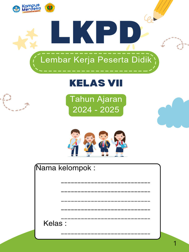 LKPD Bilangan Bulat Kelas VII 2024-2025 | PDF