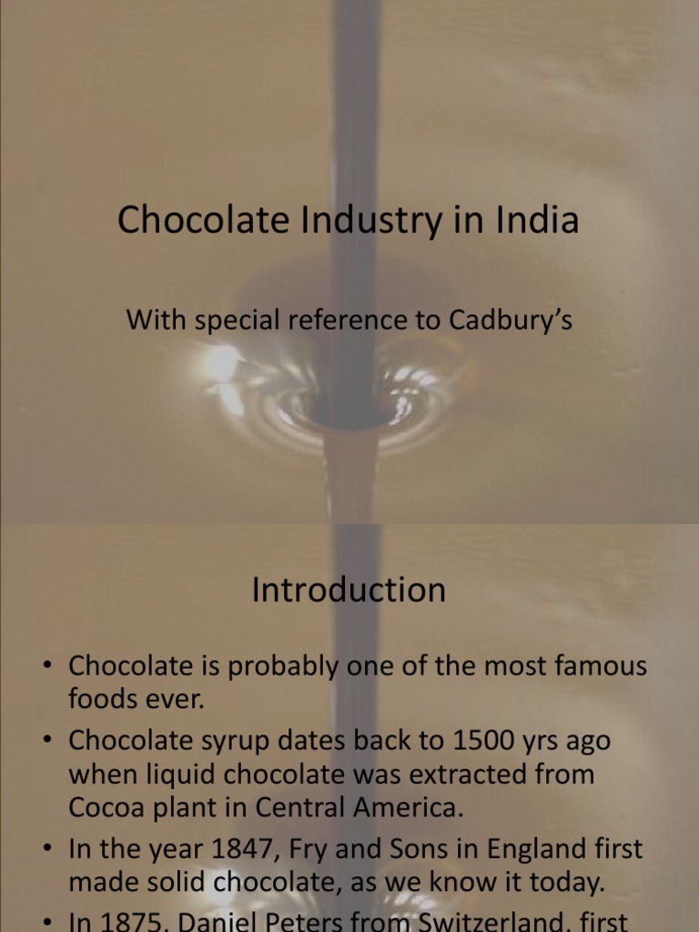 Chocolate Industry in India Chocolate Brand
