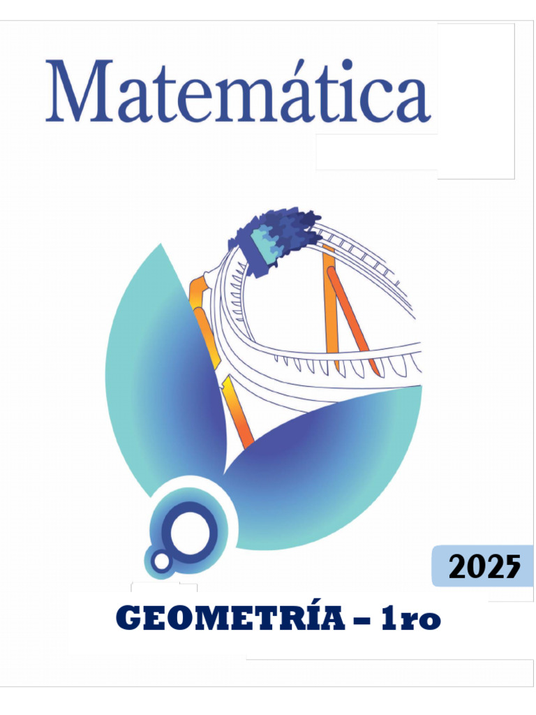 Geometría - 1 Bim | PDF | Triángulo | Ángulo