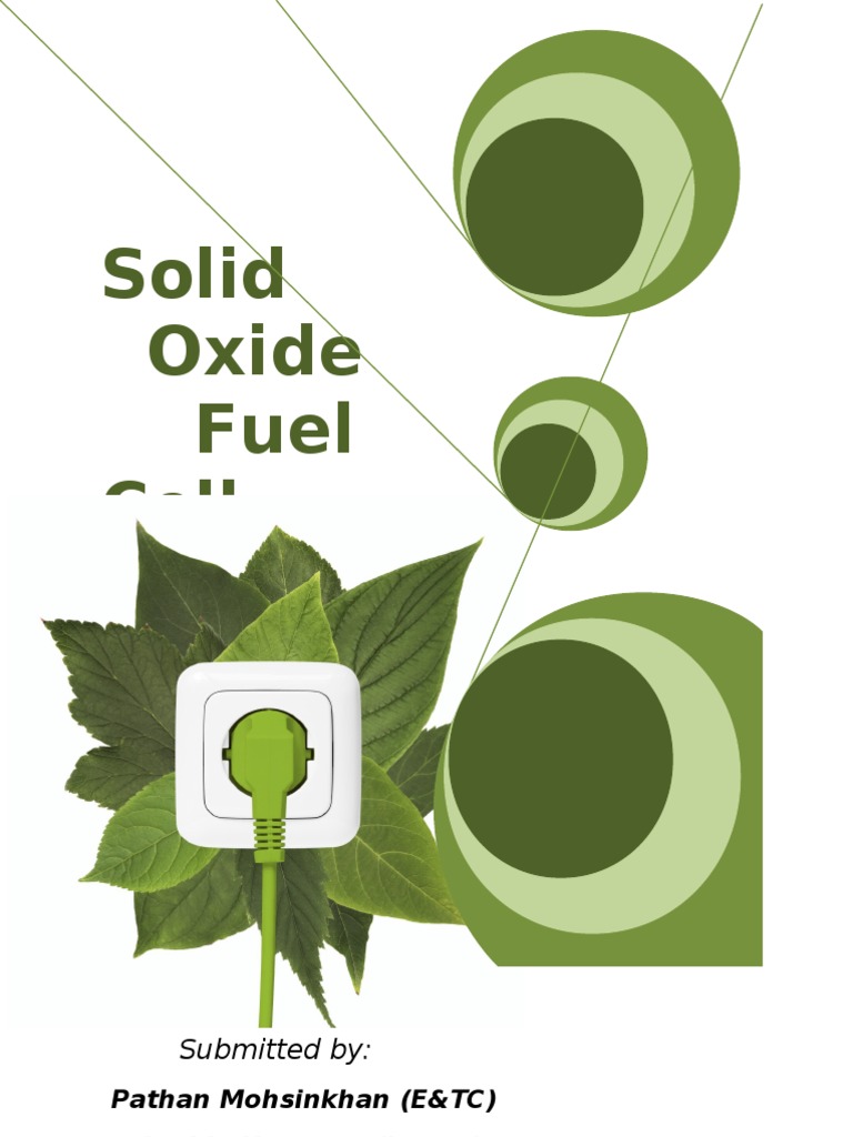 Solid Oxide Fuel Cells: Efficiency & Applications | PDF | Solid Oxide ...