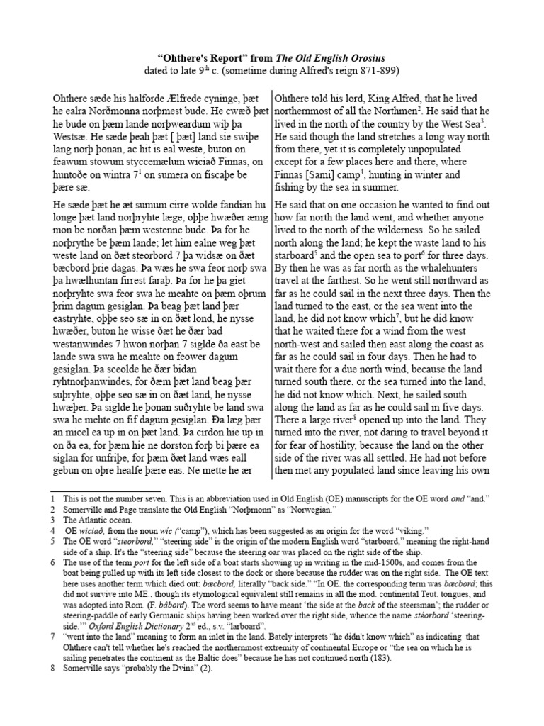 Ohthere Dual | PDF