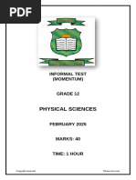 Grade 12 Momentum and Impulse Guide | PDF | Momentum | Collision