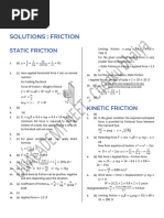 Coefficient of Friction Practice Problems | PDF | Friction | Force