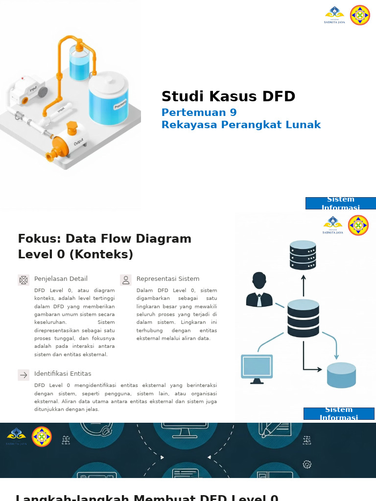 Panduan DFD Level 0 dan 1 | PDF