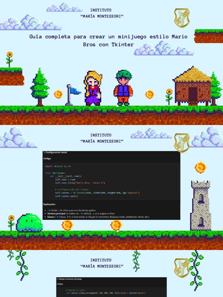 Proyecto MARIO Tkinter | PDF