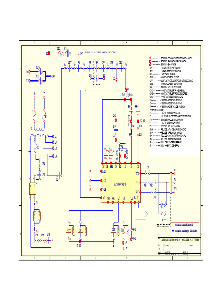 Conexiones Variador L7B Yaskawa | PDF