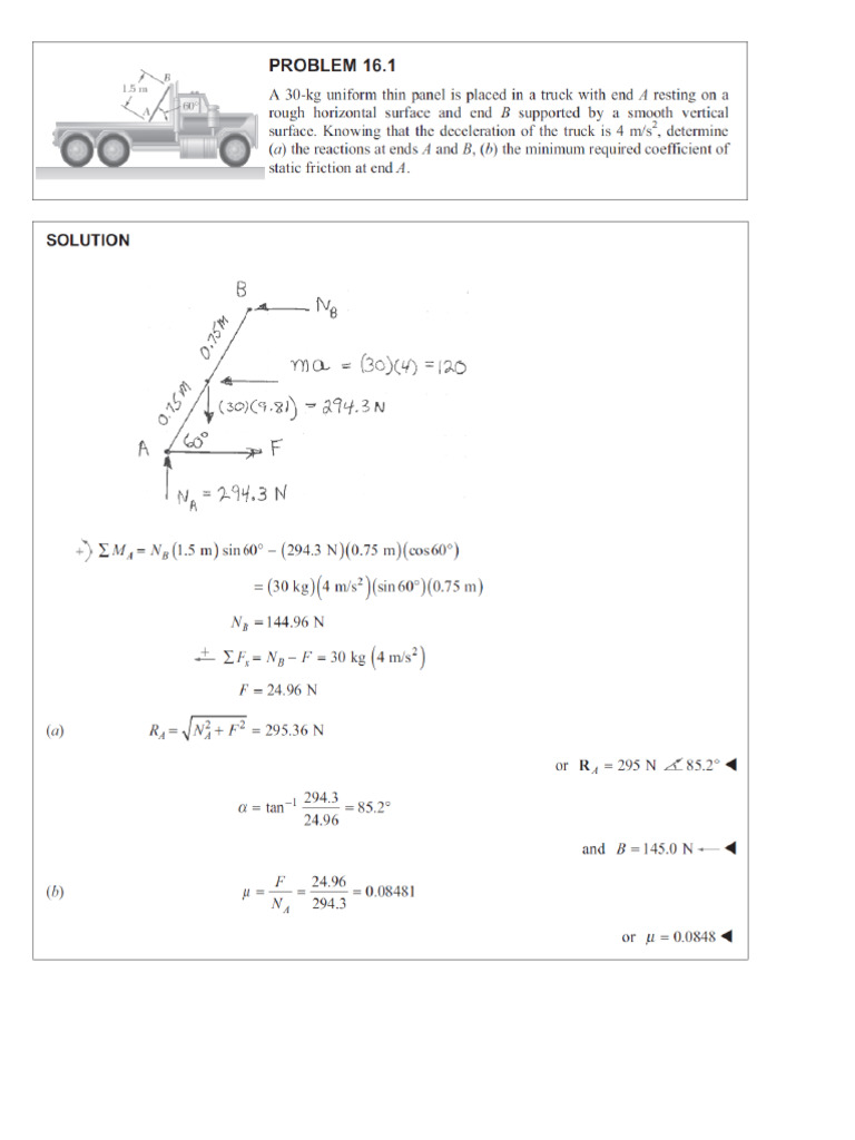 MTHV201 Chapter 16 Tutorial Questions | PDF
