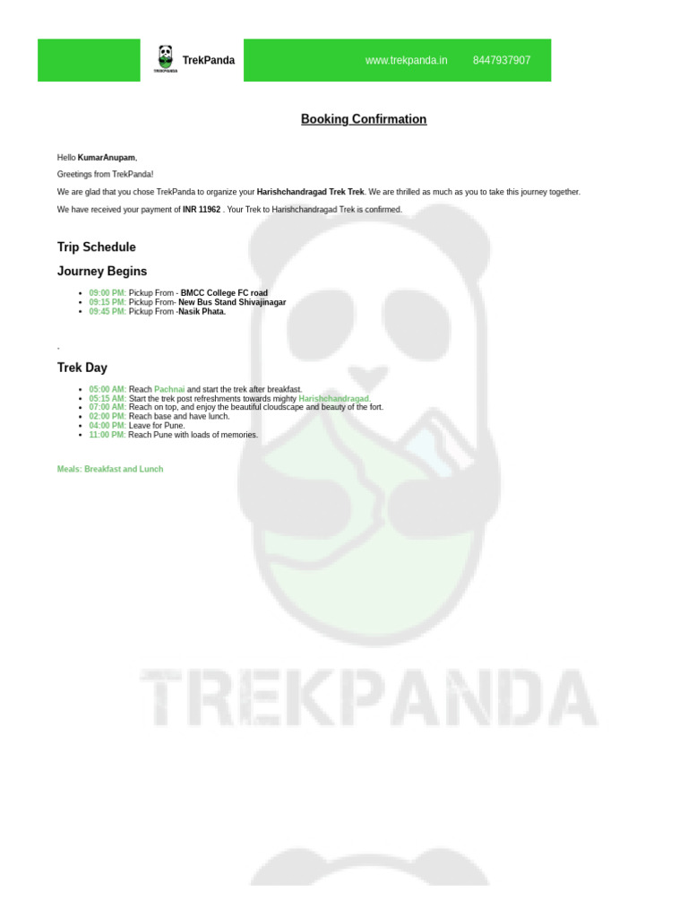 Confirmation | PDF