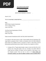 Download Dallas ISD Teacher Complaint With TEA by The Dallas Morning News SN87083131 doc pdf