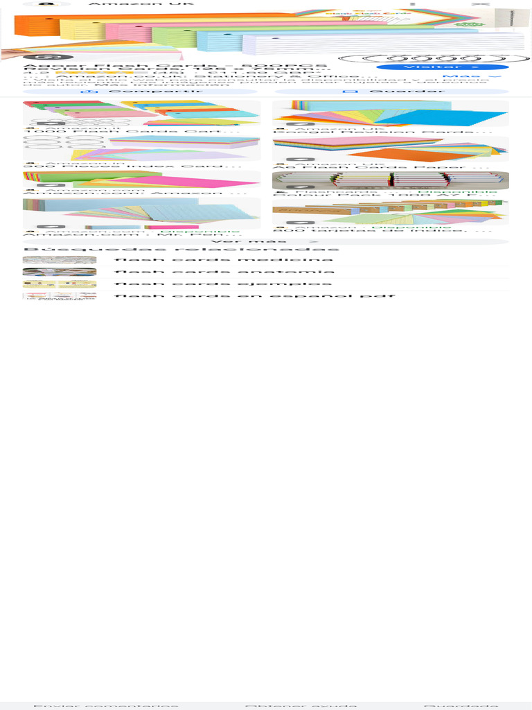 Flash Cards de | PDF