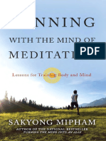 Running With The Mind of Meditation by Sakyong Mipham - Excerpt