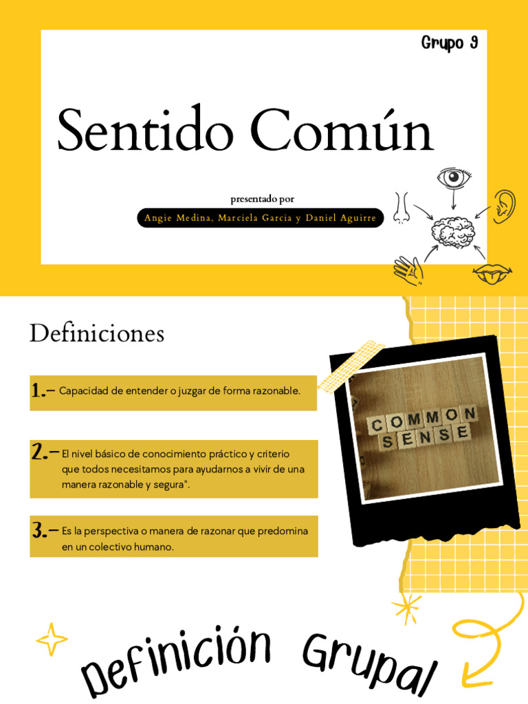 Sentido Común | PDF