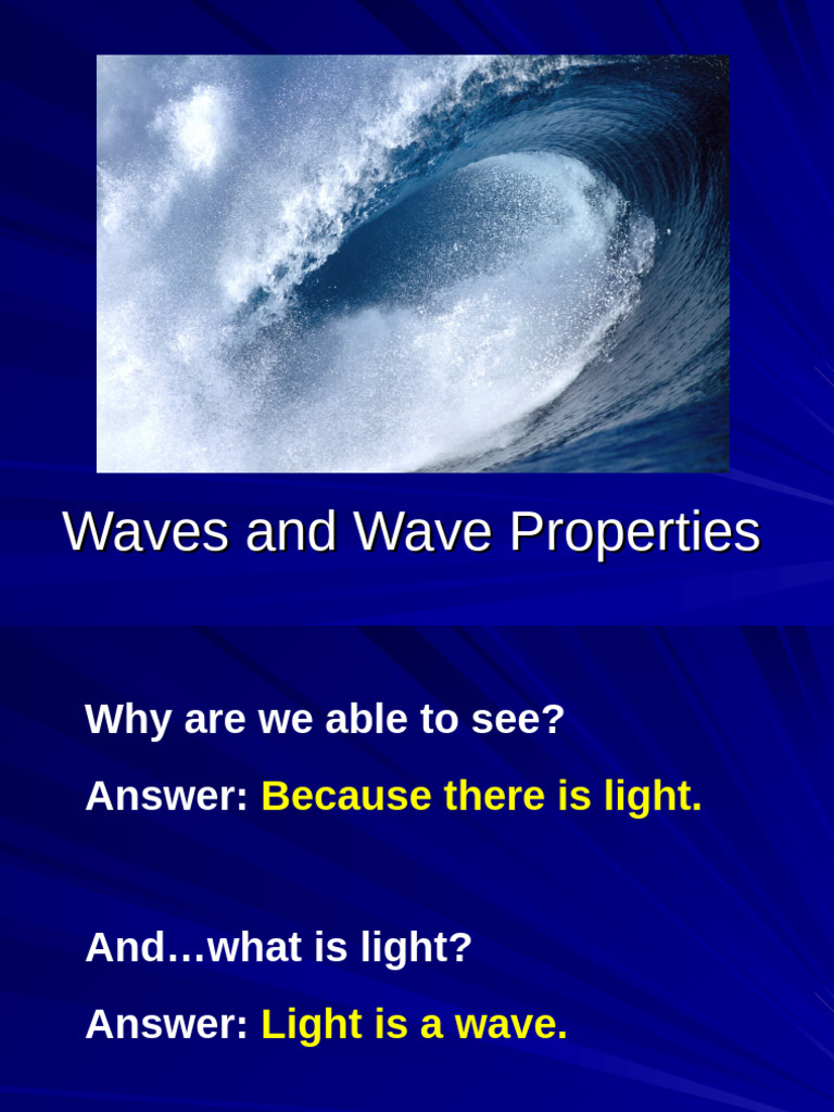 Properties of Waves Presentation | PDF