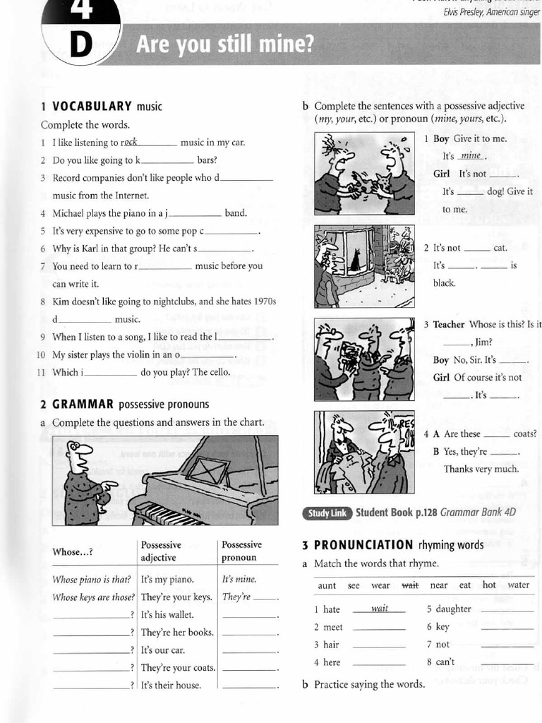 Workbook 4 - 4D | PDF