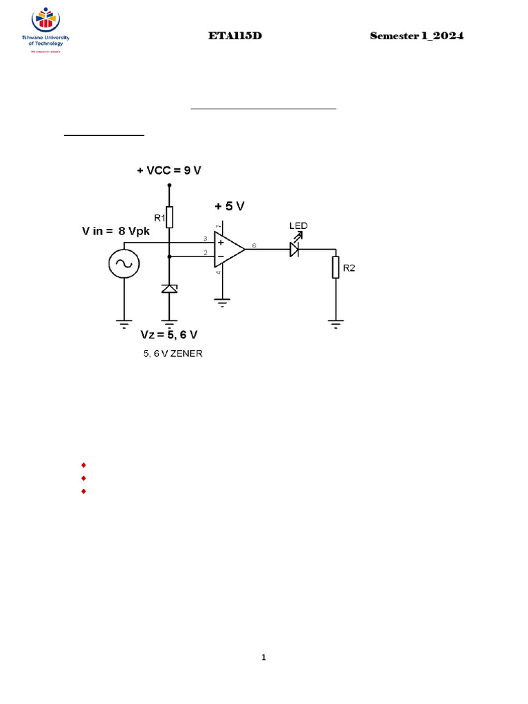 Comparator Circuit Analysis Guide | PDF