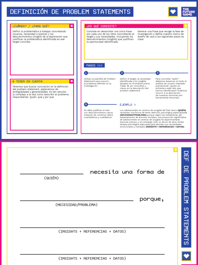 Definición de Problem Statements | PDF | Sicología | Ciencias del ...