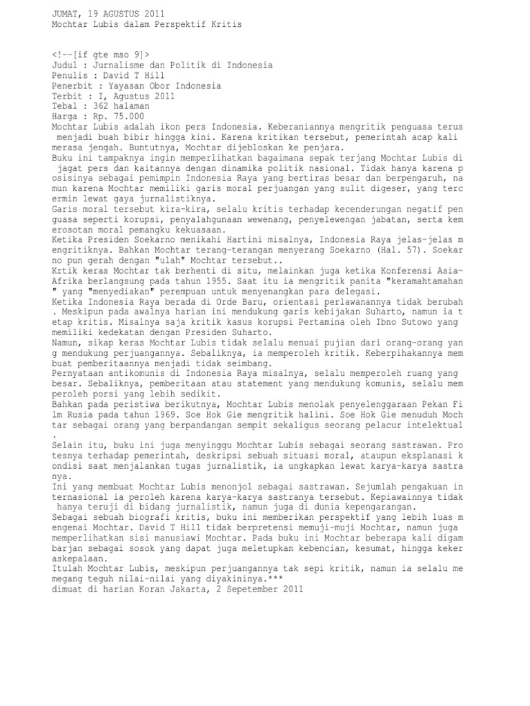 contoh resensi buku fiksi dan non fiksi