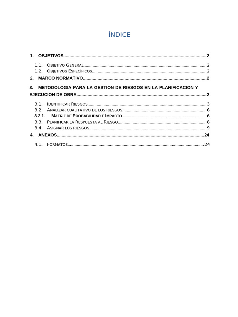 Gestión de Riesgos | PDF | Riesgo | Probabilidad