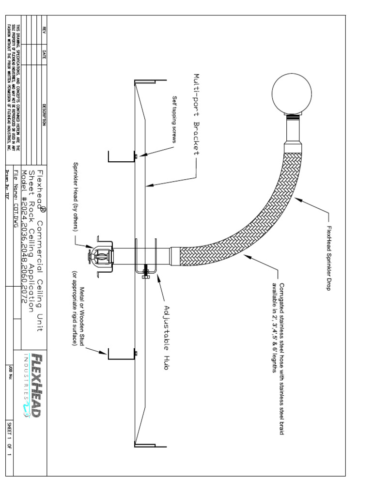 FlexHead Drywall Ceiling Installation | PDF