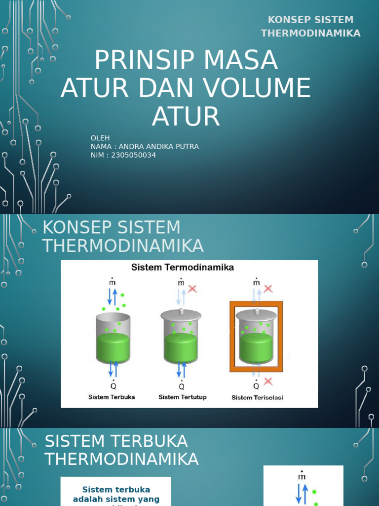PRINSIP MASA ATUR DAN VOLUME ATUR | PDF