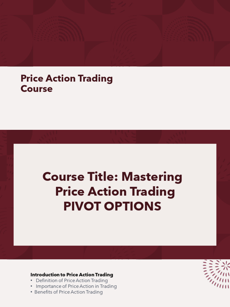 Mastering Price Action Trading Guide | PDF | Market Trend | Technical ...