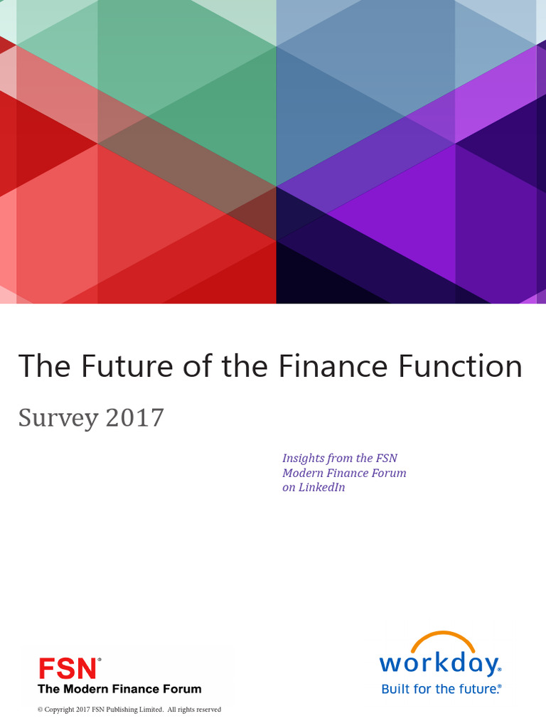 Future of Finance Function Insights | PDF | Chief Financial Officer ...