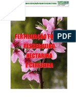 Fertilização Do Pessegueiro, Netarina e Cerejeira