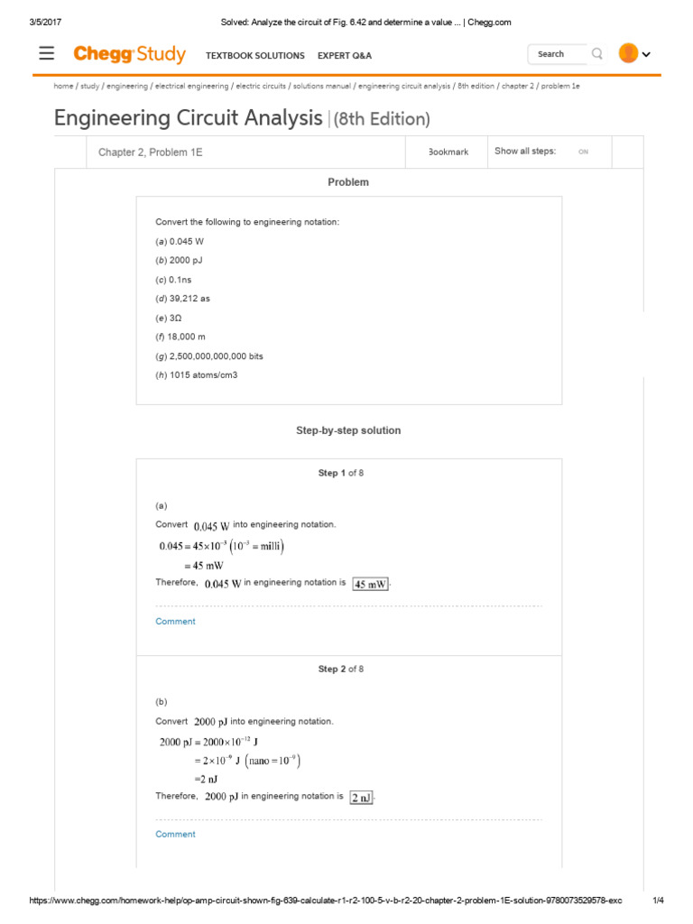 Engineering Notation Conversion Guide | PDF | Engineering | Textbook