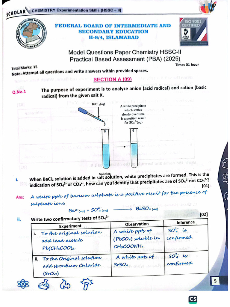 Chem Pba Worksheets | PDF