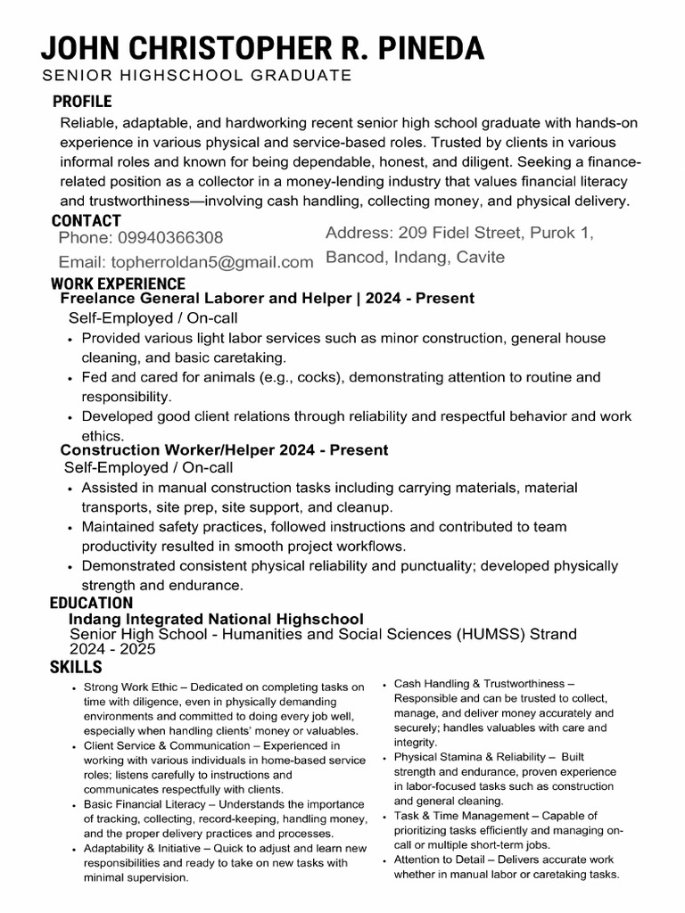 Systems Design Resume in White Black Simple Style - 20250516 - 153019 ...