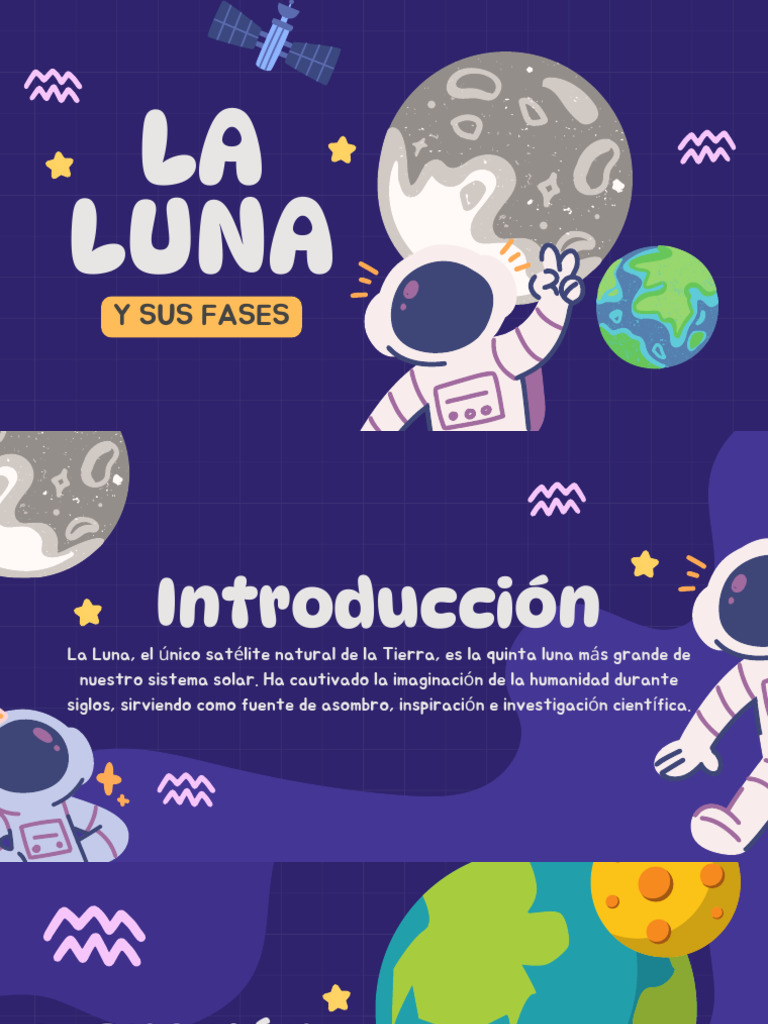 Fases y Formación de la Luna | PDF | Luna | Tierra