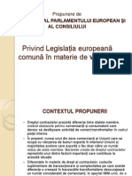 Privind Legislația Europeană Comună În Materie de Vânzare