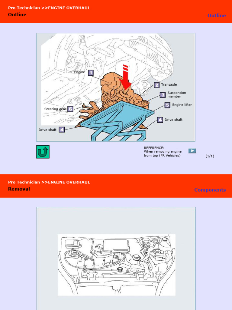 Remove Engine | PDF | Axle | Electrical Connector
