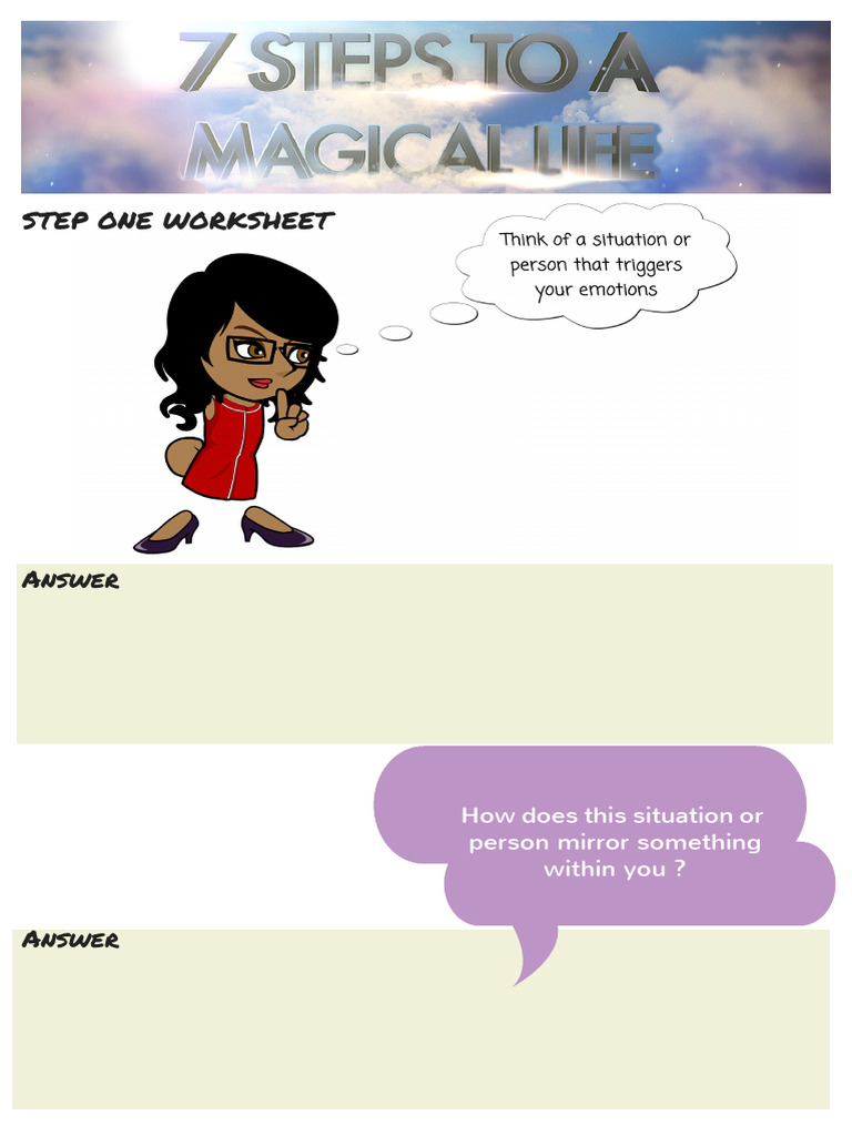 7 Steps Worksheet 1 | PDF