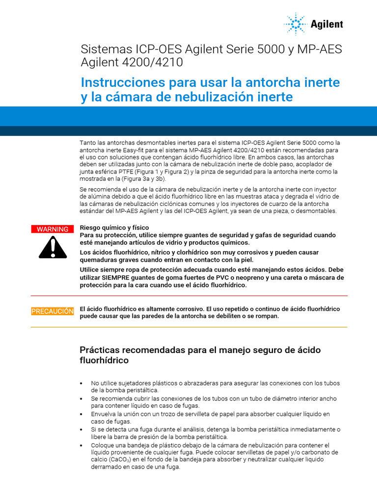 Uso de Antorchas Inertes en ICP-OES y MP-AES | PDF | Corrosión | Materiales
