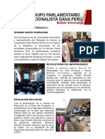 Bancada Nacionalista Gana Perú - Boletín Nº 21