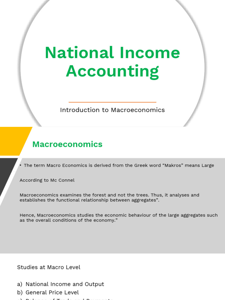 Basic Concept of Macroeconomics and Types of Goods | PDF | Macroeconomics |  Fixed Investment